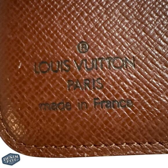 Louis Vuitton Brown/Tan LV Monogram Compact Snap/Zip Around Wallet - Picture 7 of 12